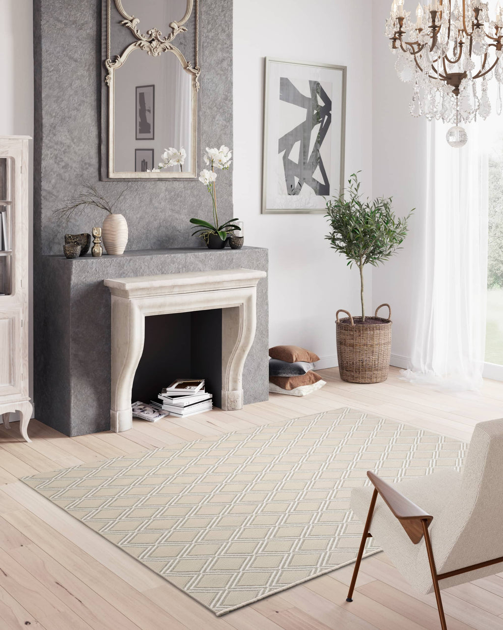 Terrace Grace Diamond Mesh