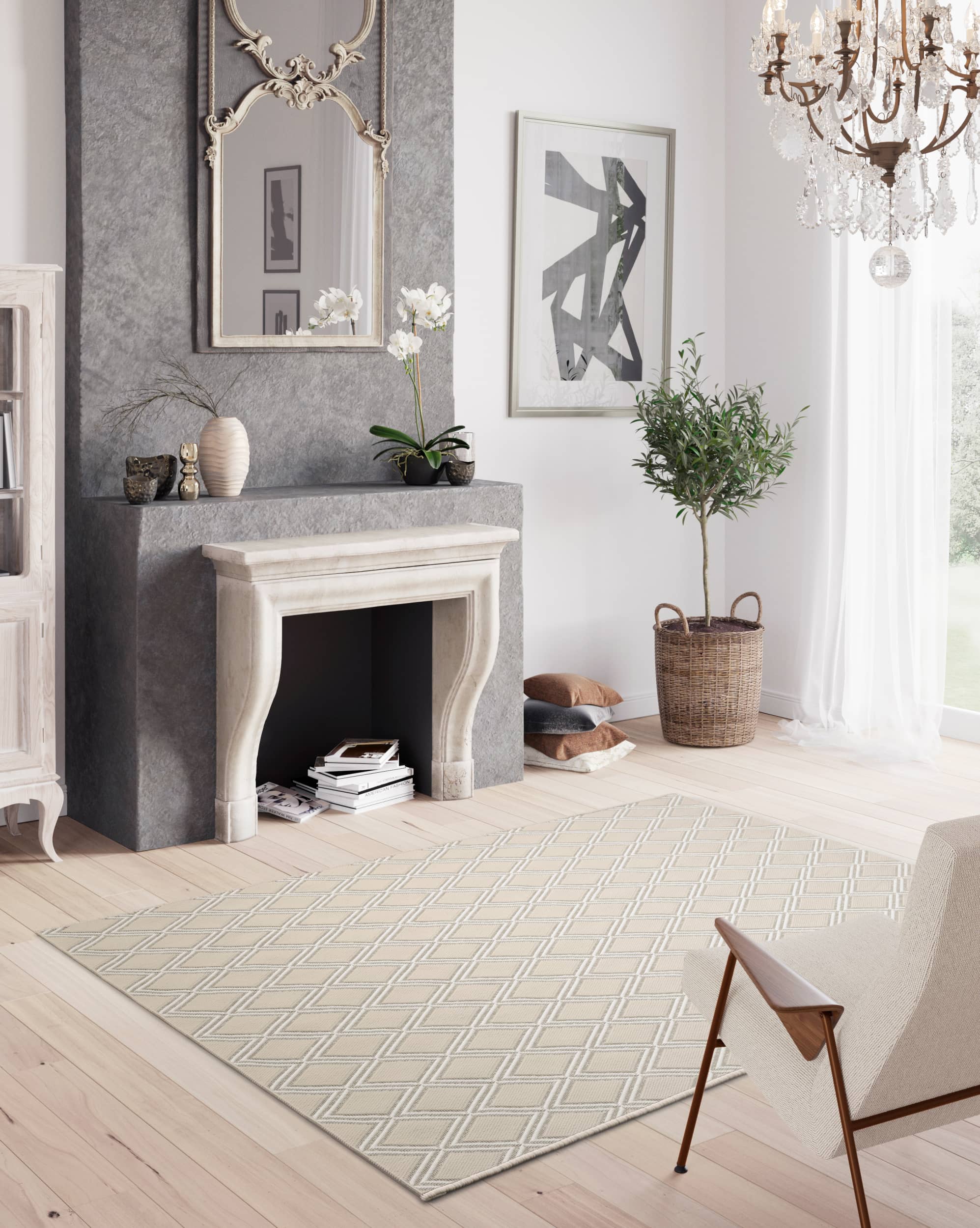 Terrace Grace Diamond Mesh