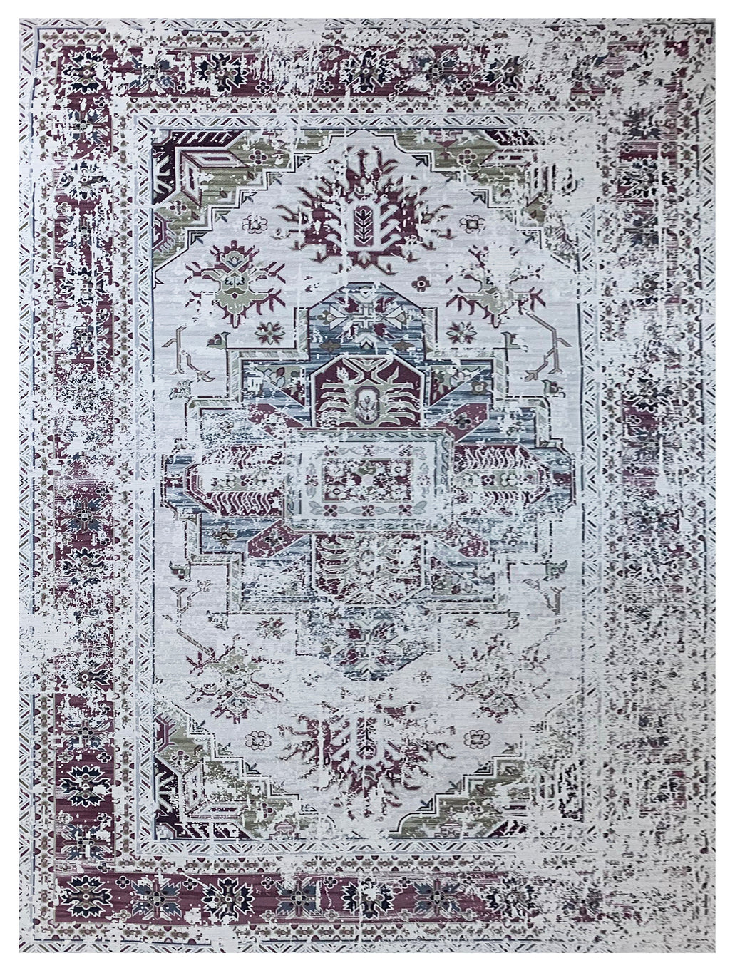 Nile Faded Medallion Abstract