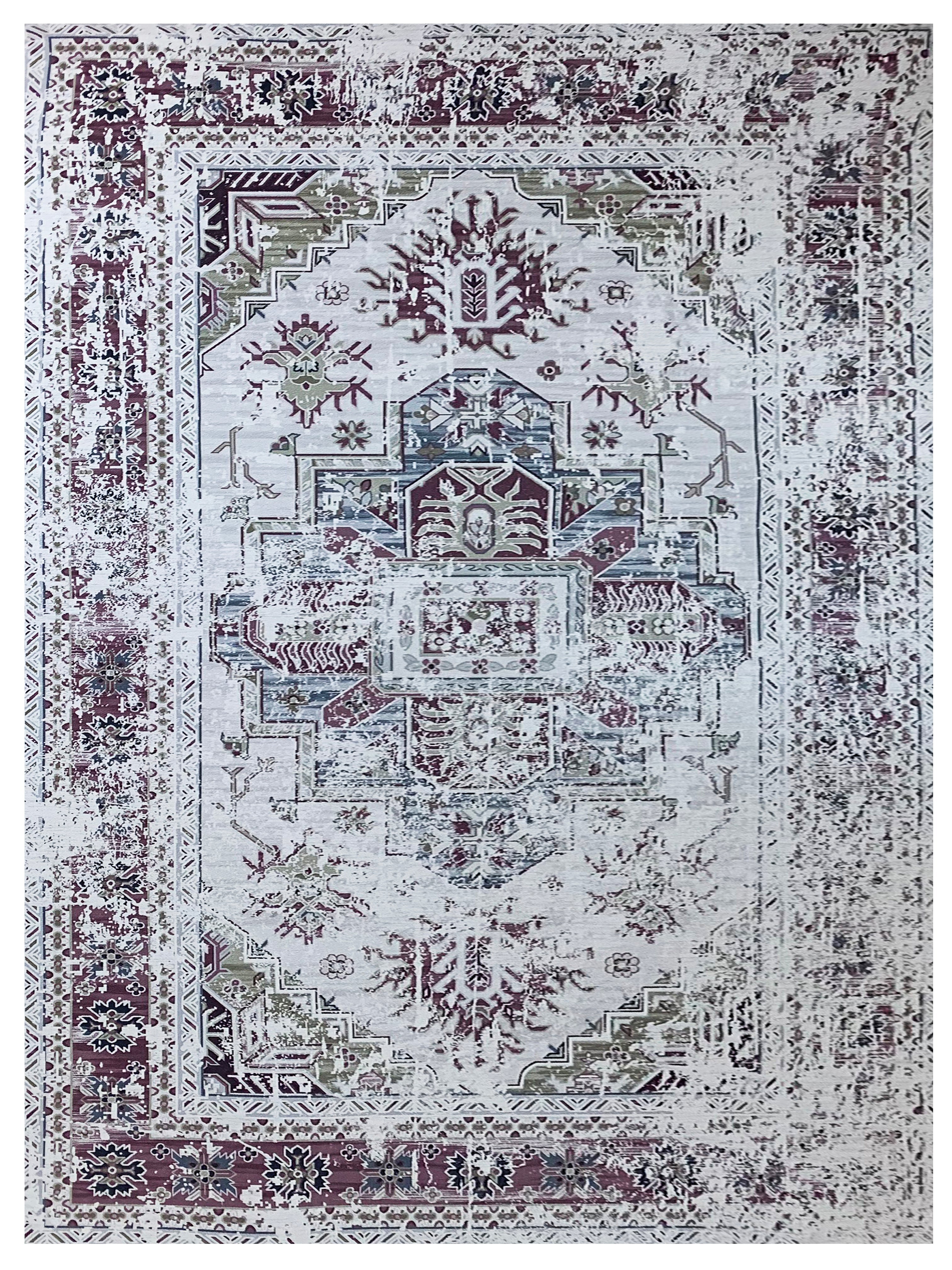 Nile Faded Medallion Abstract
