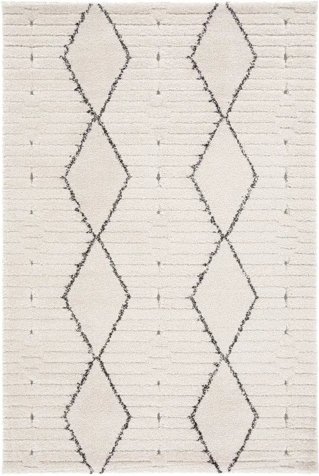 Nyla Modern 3D Diamond Black
