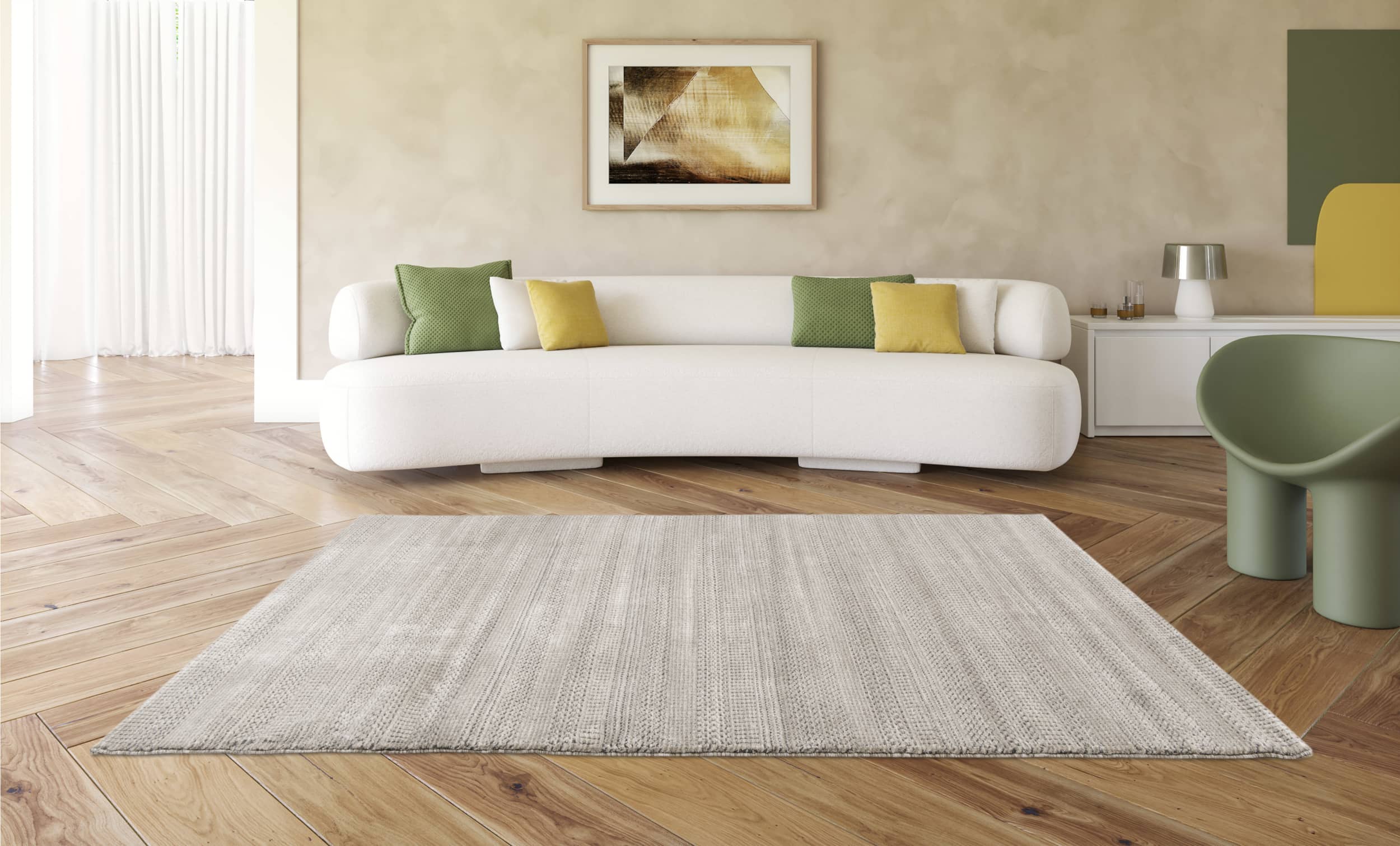 Ridge Modern Linear Design Dark Grey