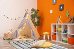 Kids Smart Rust Pom-Pom Patch